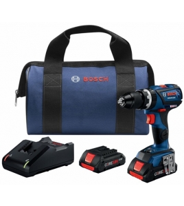 Bosch 18V EC Compact Tough 1/2in Hammer Drill/Driver Kit