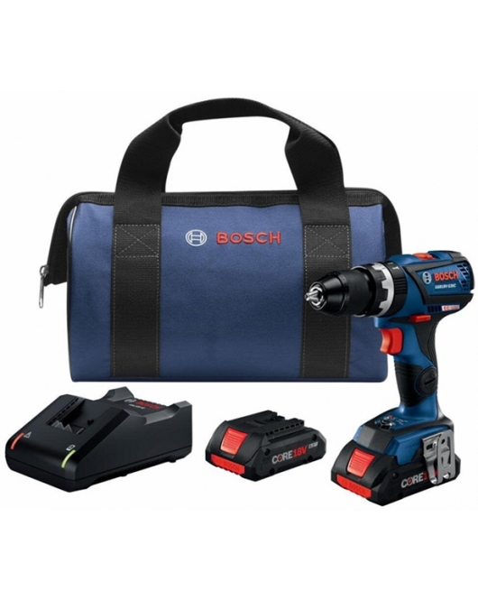 Bosch 18V EC Compact Tough 1/2in Hammer Drill Driver Kit Bosch 18V EC Compact Tough 1/2in Hammer Drill Driver Kit
