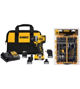 DEWALT 12V XTREME Multi Head Drill Drive &amp; Rapid Load Accessory Sets With Toughcase+ Bundle