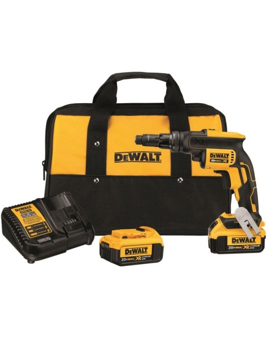 DEWALT 20V MAX XR Versa Clutch Adjustable Torque Screwgun Kit DEWALT 20V MAX XR Versa Clutch Adjustable Torque Screwgun Kit