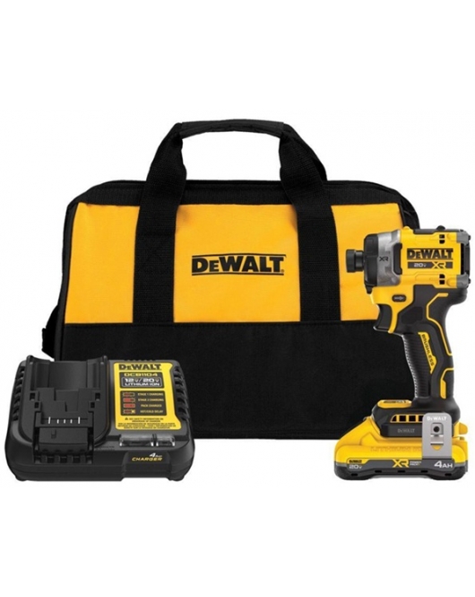 DEWALT 20V MAX XR 3 Speed 1/4 Inch Impact Driver Kit DEWALT 20V MAX XR 3 Speed 1/4 Inch Impact Driver Kit