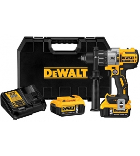DEWALT 20V MAX XR LITHIUM ION BRUSHLESS 3-SPEED HAMMERDRILL KIT