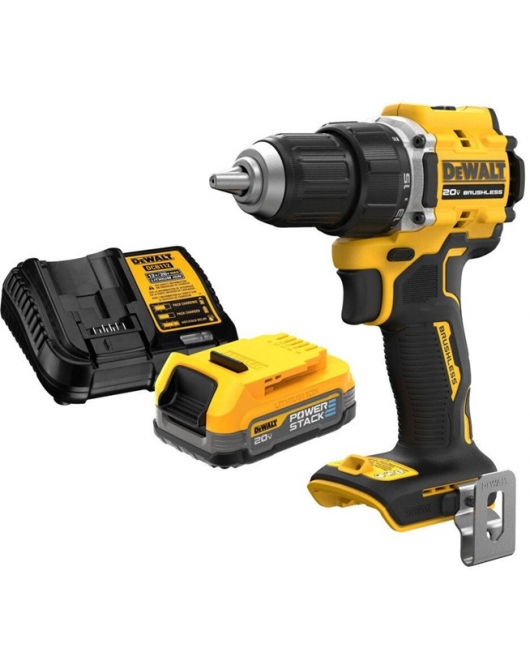 DEWALT ATOMIC Compact Drill Driver with POWERSTACK Bundle
