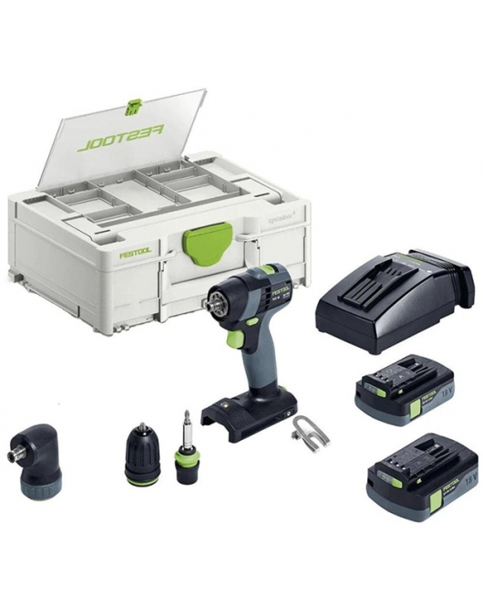 Festool Cordless 18V TXS 18 Basic C3.0 Drill Set