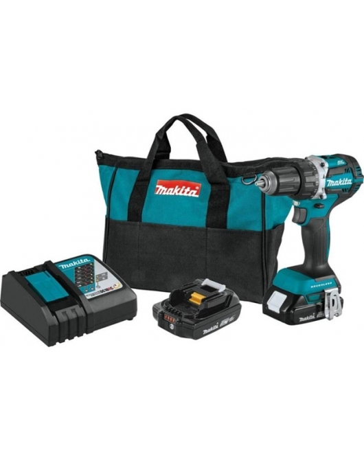 Makita 18V LXT Compact 1/2in Driver Drill Kit