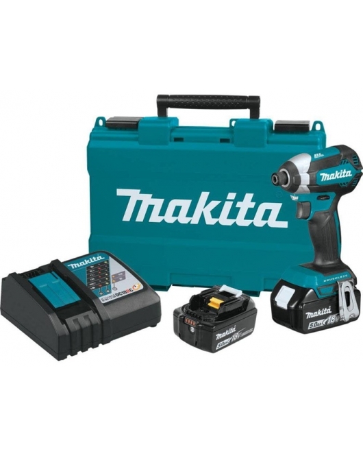 Makita 18V LXT Brushless Cordless Impact Driver Kit 5.0Ah Makita 18V LXT Brushless Cordless Impact Driver Kit 5.0Ah