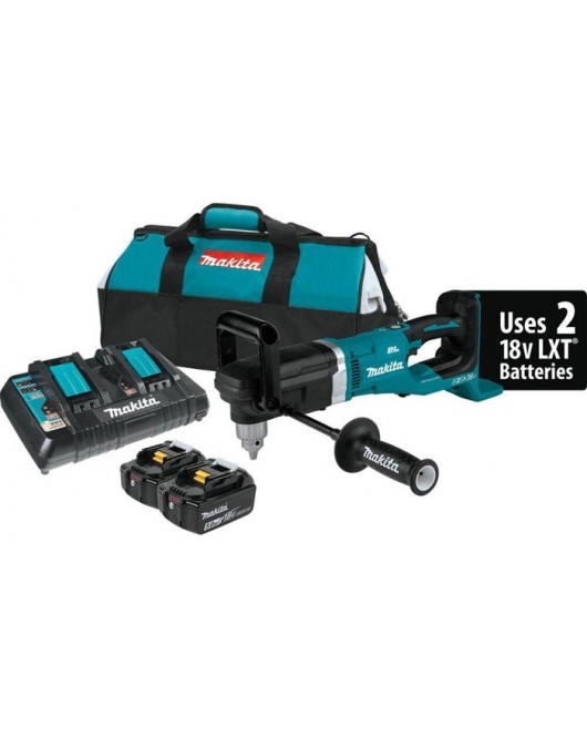 Makita 18V X2 36V LXT 1/2in Right Angle Drill Kit Makita 18V X2 36V LXT 1/2in Right Angle Drill Kit