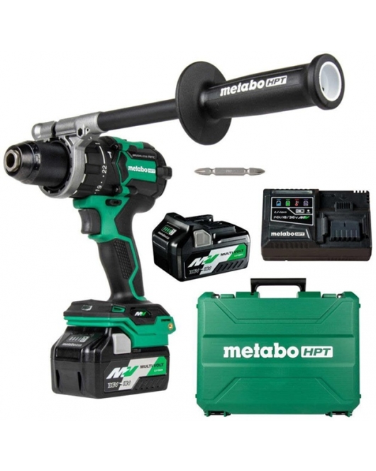 Metabo HPT 36V MultiVolt Cordless Brushless 1/2 in Hammer Drill Kit Metabo HPT 36V MultiVolt Cordless Brushless 1/2 in Hammer Drill Kit