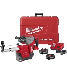 Milwaukee M18 FUEL 1 1/8inch SDS Plus Rotary Hammer ONE-KEY Dust Extractor Kit