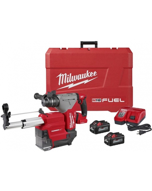 Milwaukee M18 FUEL 1 1/8in SDS Plus Rotary Hammer Kit Milwaukee M18 FUEL 1 1/8in SDS Plus Rotary Hammer Kit