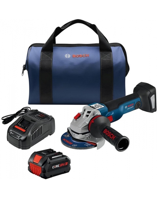 Bosch 18V 4-1/2/5 Inch Angle Grinder Kit Bosch 18V 4-1/2/5 Inch Angle Grinder Kit