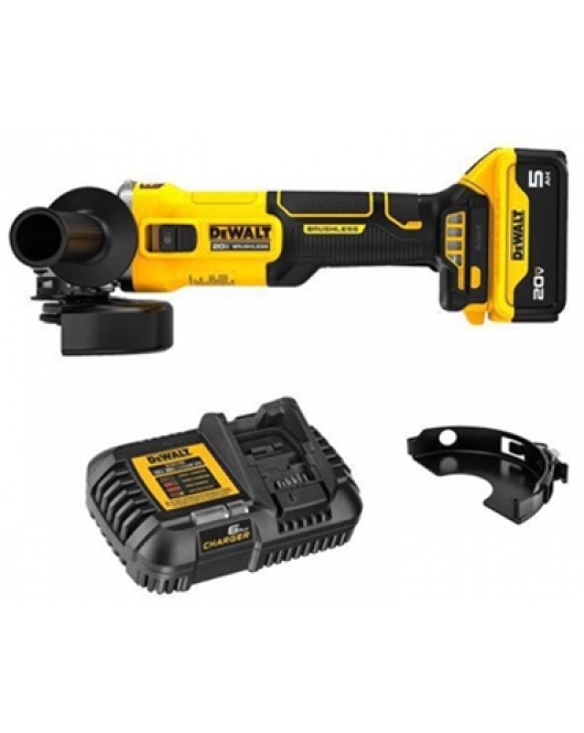 DEWALT 20V MAX 4 1/2 Inch Slide Switch Angle Grinder Kit DEWALT 20V MAX 4 1/2 Inch Slide Switch Angle Grinder Kit