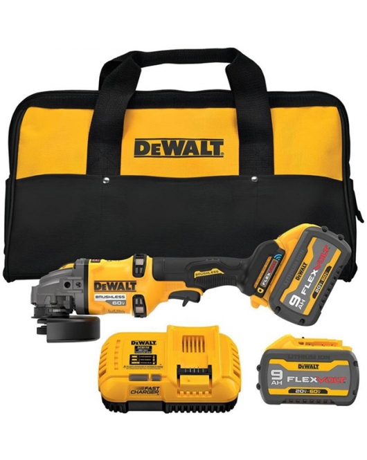 DEWALT 60V MAX 4-1/2 Inch 6 Inch Grinder Kit