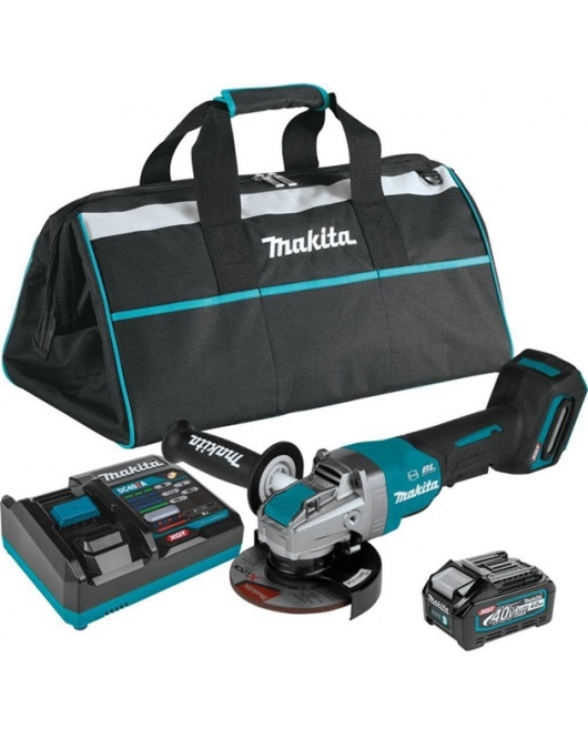 Makita 40V XGT 5 Inch X LOCK Paddle Switch Grinder Kit Makita 40V XGT 5 Inch X LOCK Paddle Switch Grinder Kit