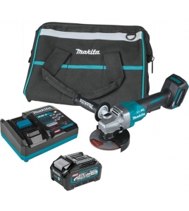 Makita 40V max XGT Paddle Switch Angle Grinder Kit 4 1/2 / 5in