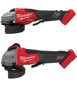 Milwaukee M18 4-1/2 Inch/6 Inch Grinder and 4-1/2 Inch Braking Grinder Bundle
