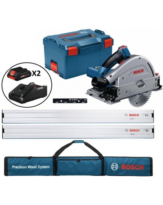 Bosch PROFACTOR 18V 5-1/2in Cordless Track Saw Kit Bosch PROFACTOR 18V 5-1/2in Cordless Track Saw Kit