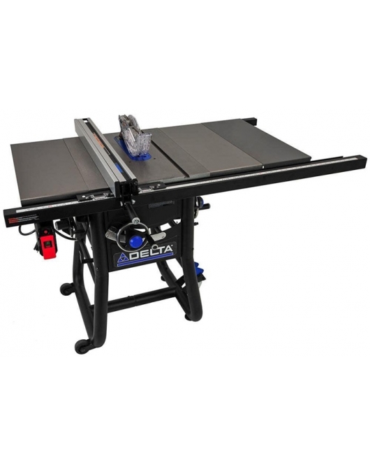 Delta 10in Table Saw with 30in Rip Capacity and Extension Wings Delta 10in Table Saw with 30in Rip Capacity and Extension Wings