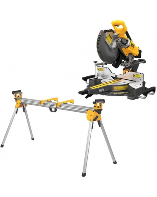 DEWALT 60V MAX 12 Inch Cordless Sliding Miter Saw Bundle