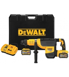DEWALT 60V MAX Rotary Hammer SDS MAX Combination Kit 2in Brushless