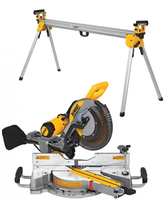 DEWALT 12in Double Bevel Miter Saw Stand Bundle DEWALT 12in Double Bevel Miter Saw Stand Bundle