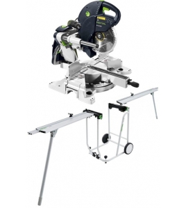Festool Sliding Compound Miter Saw KAPEX KS 120 REB &amp; UG-KA Kapex Portable Stand Bundle