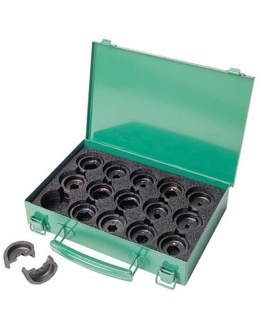 Greenlee Die Kit for 8 AWG to 600 kcmil Copper Connectors Greenlee Die Kit for 8 AWG to 600 kcmil Copper Connectors