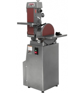 JET 6x48 Industrial Combination Belt &amp; 12in Disc Finishing Machine