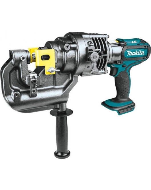 Makita 18V LXT Cordless 5/16 Inch Metal Hole Puncher Bare Tool Makita 18V LXT Cordless 5/16 Inch Metal Hole Puncher Bare Tool