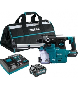 Makita 40V max XGT 1-3/16in AVT Rotary Hammer Kit with Dust Extractor