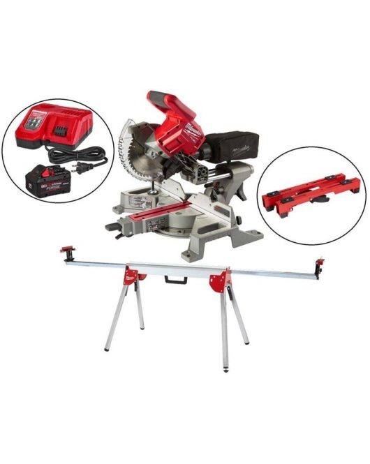 Milwaukee M18 FUEL 7-1/4 Inch Sliding Miter Saw Kit Milwaukee M18 FUEL 7-1/4 Inch Sliding Miter Saw Kit