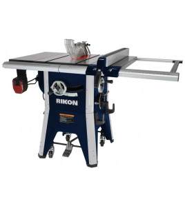 RIKON 10in Left Tilt Contractors Table Saw
