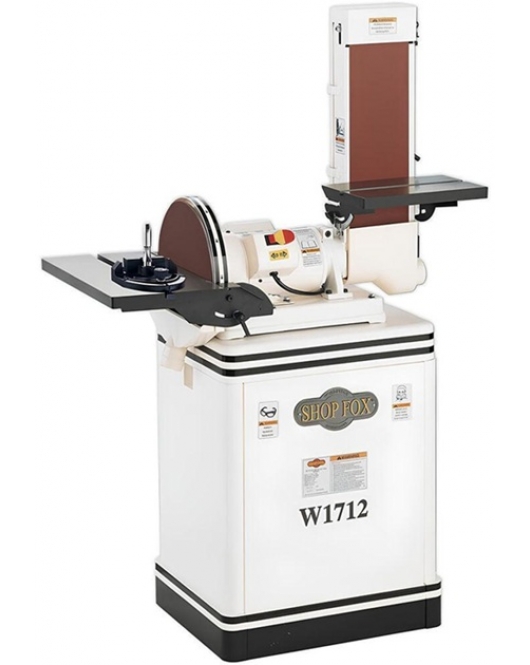 Shop Fox 1.5 HP 6 Inch Belt 12 Inch Disc Combination Sander Shop Fox 1.5 HP 6 Inch Belt 12 Inch Disc Combination Sander