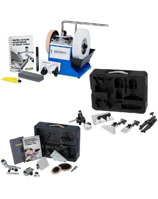 Tormek T4 Sharpening System Hand Tool and Woodturner Kit Bundle Tormek T4 Sharpening System Hand Tool and Woodturner Kit Bundle