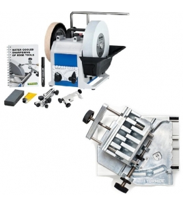 Tormek T-8 Sharpening System &amp; Drill Bit Sharpening Attachment Bundle