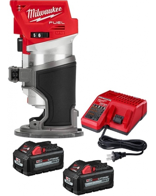 Milwaukee M18 FUEL Compact Router 6.0 Starter Kit Bundle