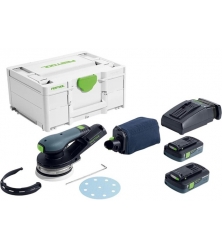 Festool ETSC 2 125-Basic 4,0 I-Plus Cordless Orbital Sander Kit