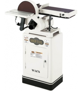 Shop Fox 6in Belt/10in Disc Combination Sander 110/220V 1HP