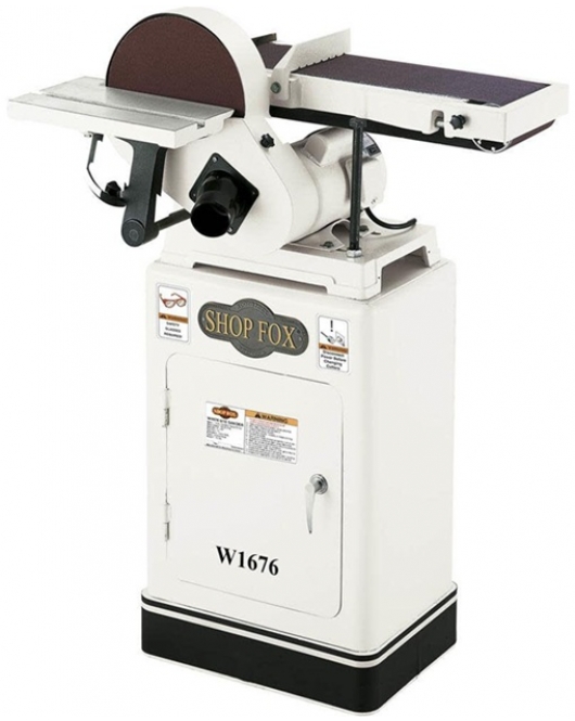 Shop Fox 6in Belt/10in Disc Combination Sander 110/220V 1HP Shop Fox 6in Belt/10in Disc Combination Sander 110/220V 1HP