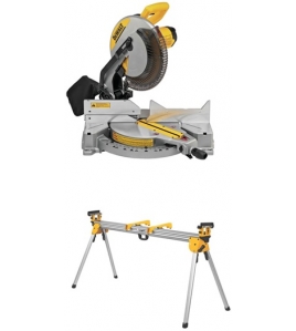 DEWALT 12" Compound Miter Saw with Miter Saw Stand Bundle