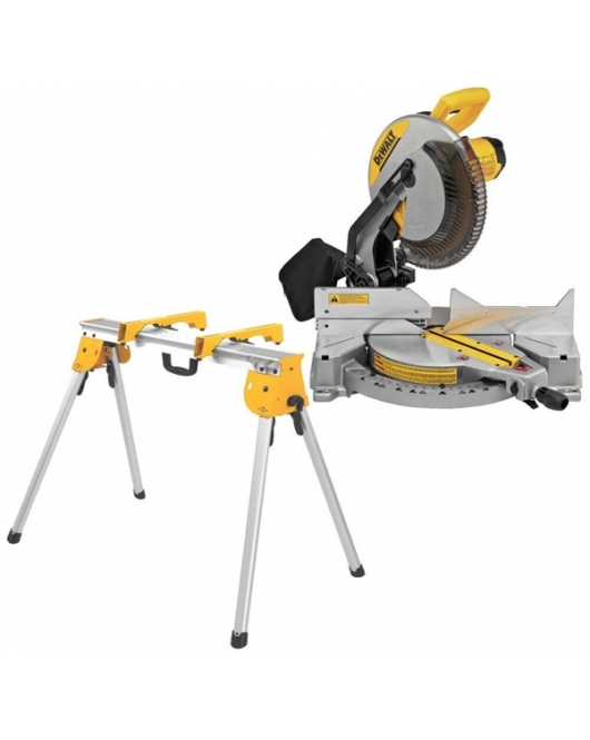 DEWALT 12in Single Bevel Miter Saw with Stand Bundle DEWALT 12in Single Bevel Miter Saw with Stand Bundle