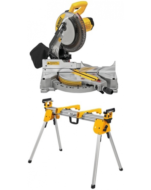 DEWALT 15 Amp 10 Inch Compound Miter Saw with Stand Bundle DEWALT 15 Amp 10 Inch Compound Miter Saw with Stand Bundle