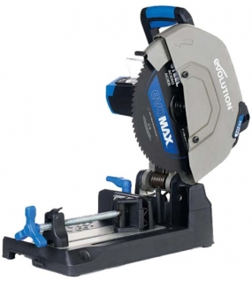 Evolution Power Tools EVOMAX 15 Inch 110V Metal Cutting Chop Saw with Mild Steel Blade