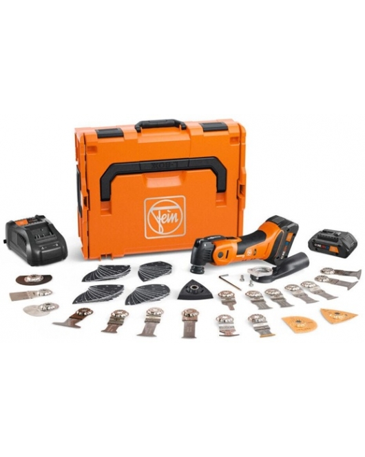 Fein AMPSHARE MultiMaster 700 Max Top Set 18V 4Ah 68pc