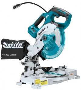 Makita 18V LXT 6 1/2in Compact Dual-Bevel Compound Miter Saw with Laser (Bare Tool)