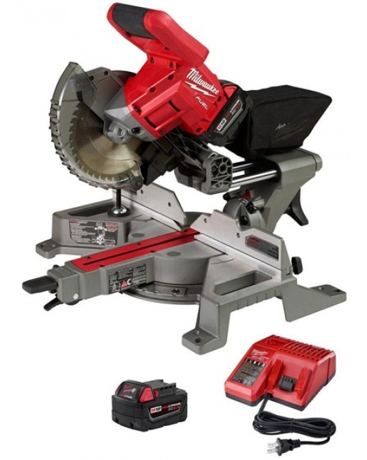 Milwaukee M18 FUEL 7-1/4in Dual Bevel Sliding Miter Saw Kit Milwaukee M18 FUEL 7-1/4in Dual Bevel Sliding Miter Saw Kit