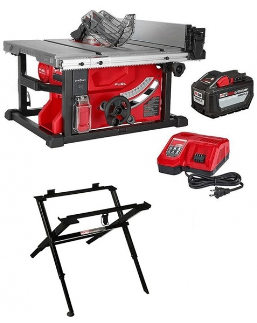 Milwaukee M18 Table Saw Kit with One Key and Folding Stand Milwaukee M18 Table Saw Kit with One Key and Folding Stand